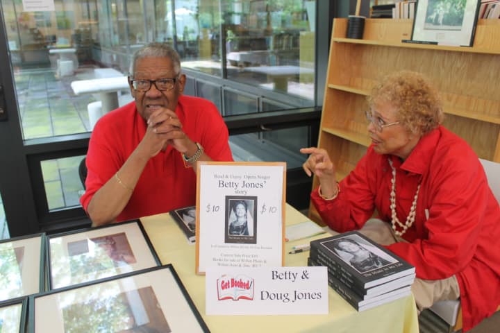 Authors Doug and Betty Jones will be front and center at the Wilton Library for the Wilton Sidewalk Sale &amp; Street Fair on July 16.