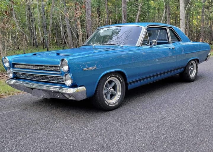 A blue 1966 Mercury Comet that was stolen in Dennis Township, NJ, according to New Jersey State Police.