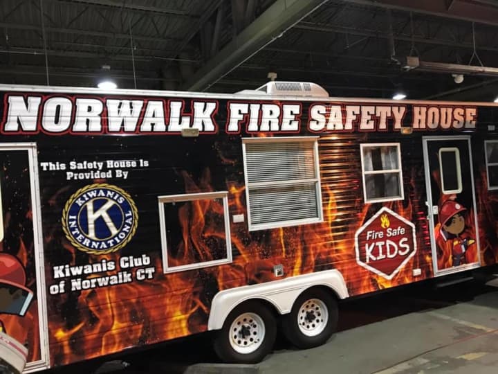 The new, upgraded Norwalk Fire Department Safety House.