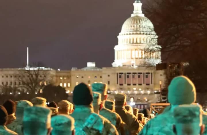 &quot;Second and third looks&quot;: All 25,000 National Guard troops and U.S. Army staff assigned to the presidential inauguration in Washington, D.C. were being vetted.