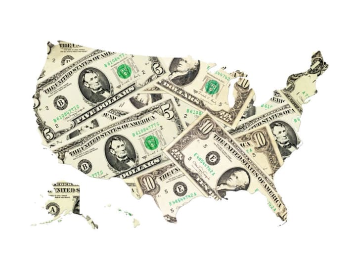How much is $100 work is your state?