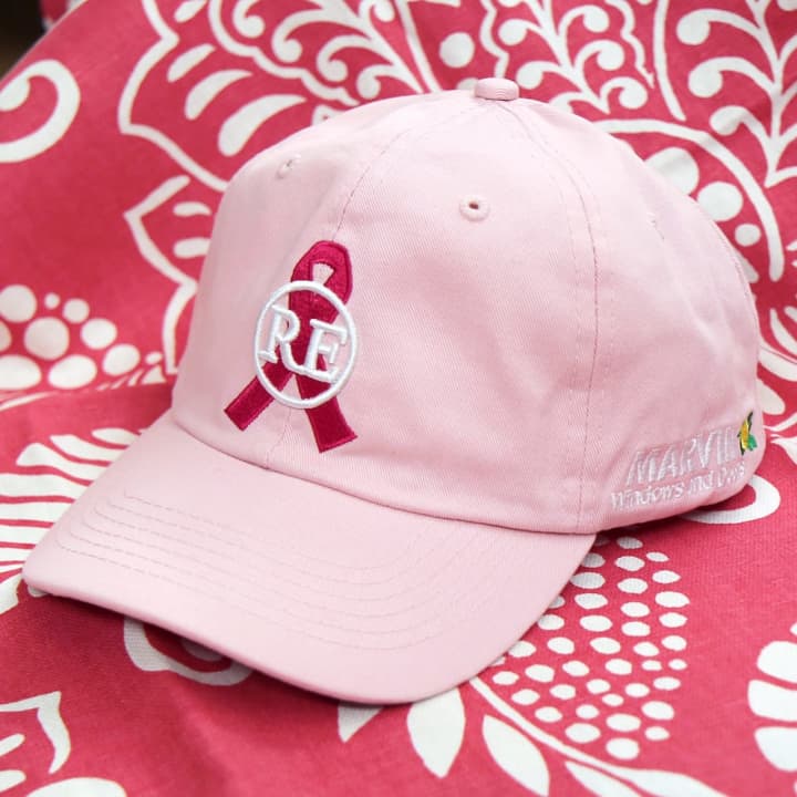 Ring&#x27;s End will donate proceeds from hat sales to breast cancer research.
