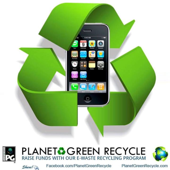 Planet Green Recycle donates to Habitat for Humanity Bergen County for every small electronics item or accessory collected for recycling.