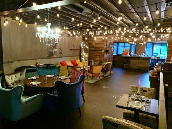 The interior of Little Drunken Chef&#x27;s new location (91 Mamaroneck Avenue in White Plains)