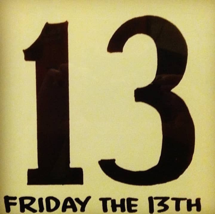 Friday will mark the third Friday the 13th of the year. 