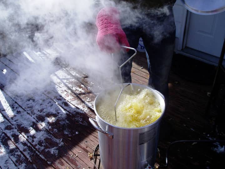 The Norwalk Fire Department warns residents to be cautious when deep frying turkeys and while doing all holiday cooking.