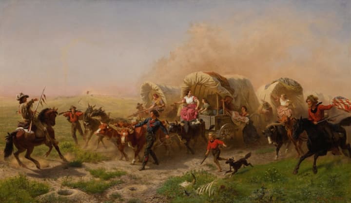 &quot;Indians Attacking a Wagon Train&quot; was sold for $5 million, a new report says.