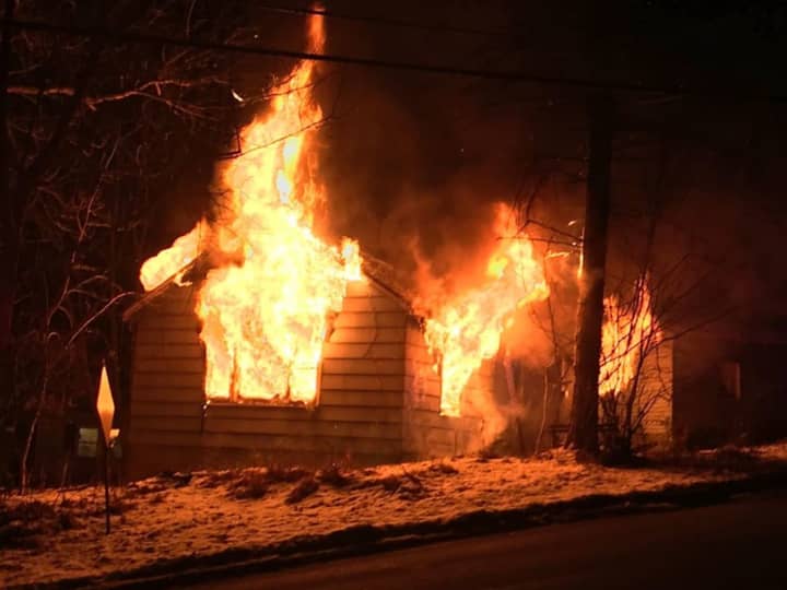 A house fire broke out around 2:40 a.m. Monday due to an unattended candle, police said.