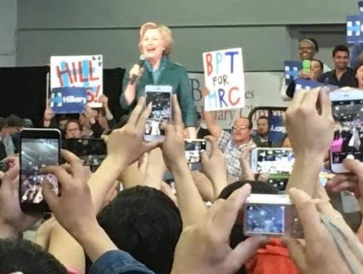 Hillary Clinton in Bridgeport