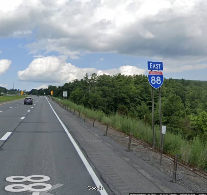 Interstate 88 near Schoharie.