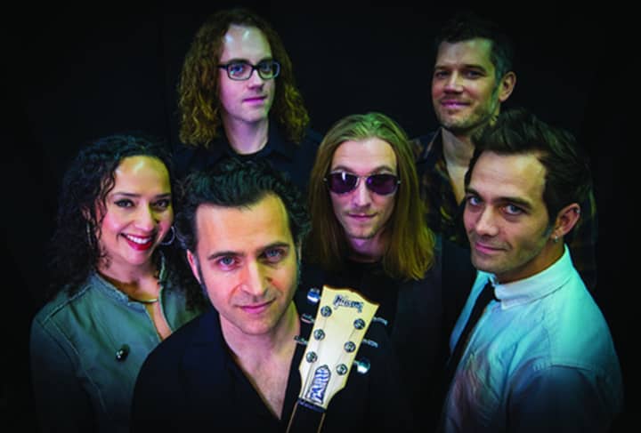 Dweezil Zappa and the members of &quot;Zappa Plays Zappa.&quot;