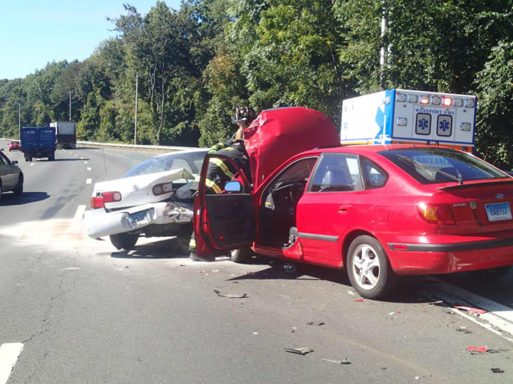 I-95 in Westport reopens following a two-car accident that shut down the highway for more than two hours. 