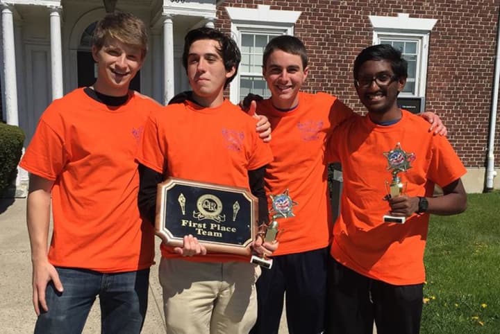 Briarcliff High School’s Academic Challenge A team won the annual Omar Q. Beckins Academic Challenge competition for the third year in a row.