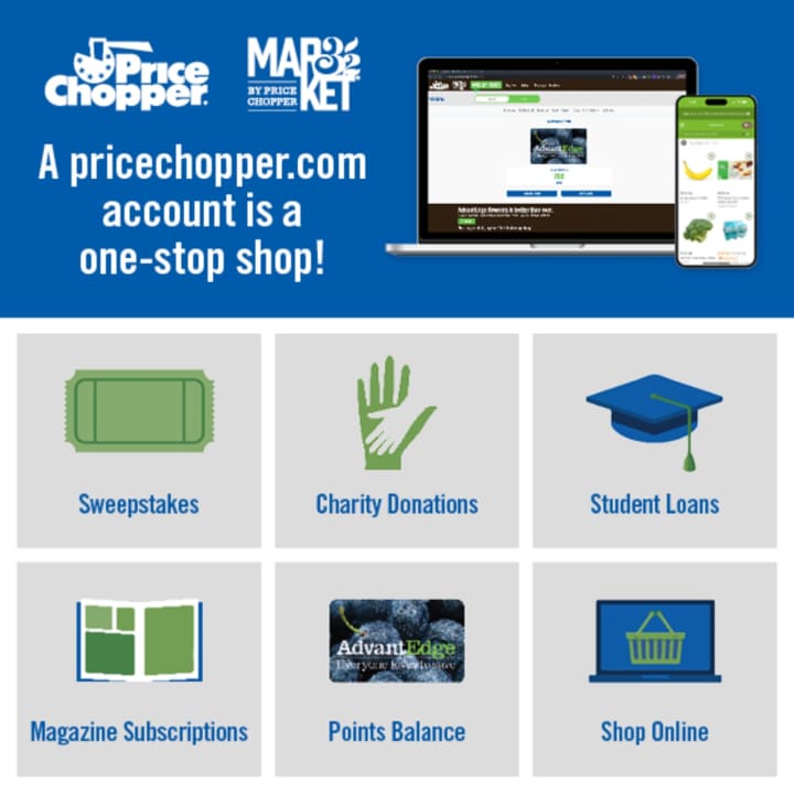 Price Chopper and Market 32&nbsp;offer online catering orders for in-store pickup, or online grocery shopping for pickup and delivery.