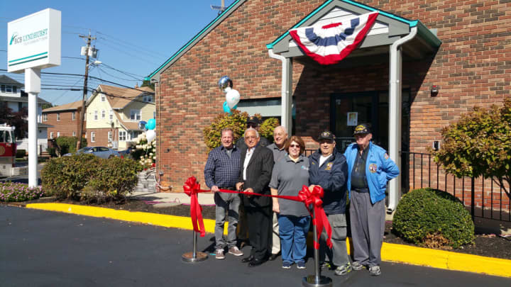 Mayor Robert B. Giangeruso cuts the ribbon at the grand opening of BCB Community Bank&#x27;s newest branch in Lyndhurst.
