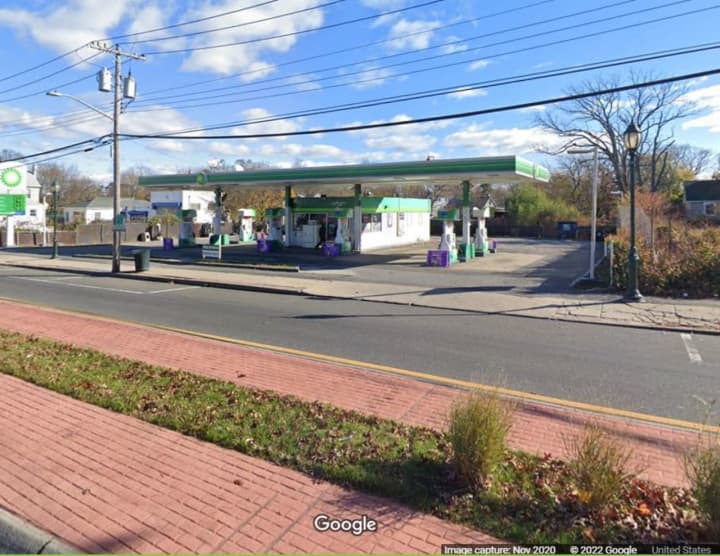 BP gas station, located at 1501 Straight Path in Wyandanch