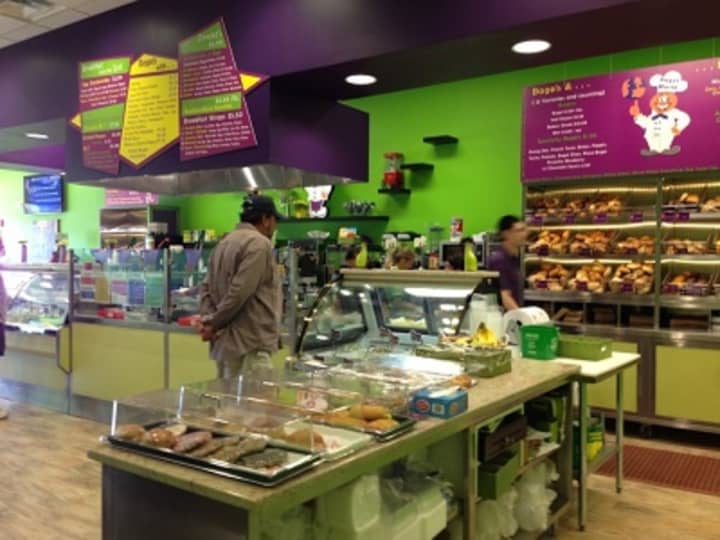 Bagel World Café&#x27;s bright, new location draws in lots of bagel fans.