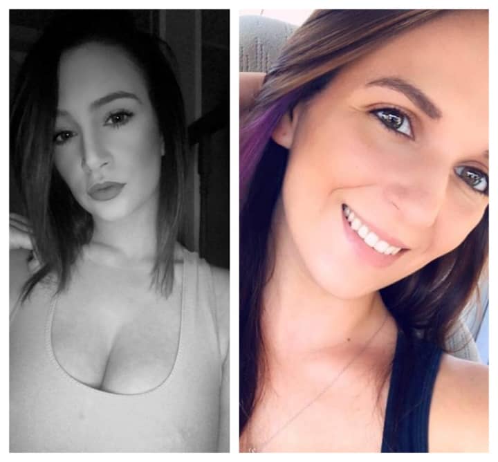 Samantha Viscardi, left, had been drinking and was using her phone at the time of a car accident that killed her friend Kimberly Boyle, right.