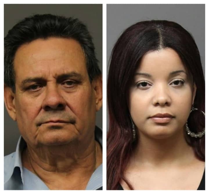 Abel Marquez-Mesa, 62, and Dorka Nova, 33, both of Jersey City, were found with more than six pounds of marijuana while driving through Fort Lee.