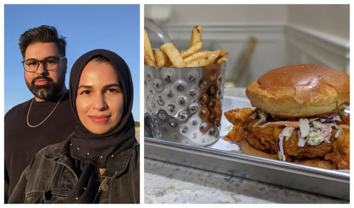 Usman Chaudhry and Amena Chaudhri will hold a grand opening ceremony for Namkeen Hot Chicken in Chatham on Oct. 30.