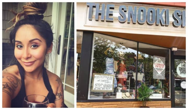 &quot;Jersey Shore&quot; cast member Nicole &quot;Snooki&quot; Polizzi is inviting the public to hang &quot;Black Lives Matter&quot; posters in her storefront.