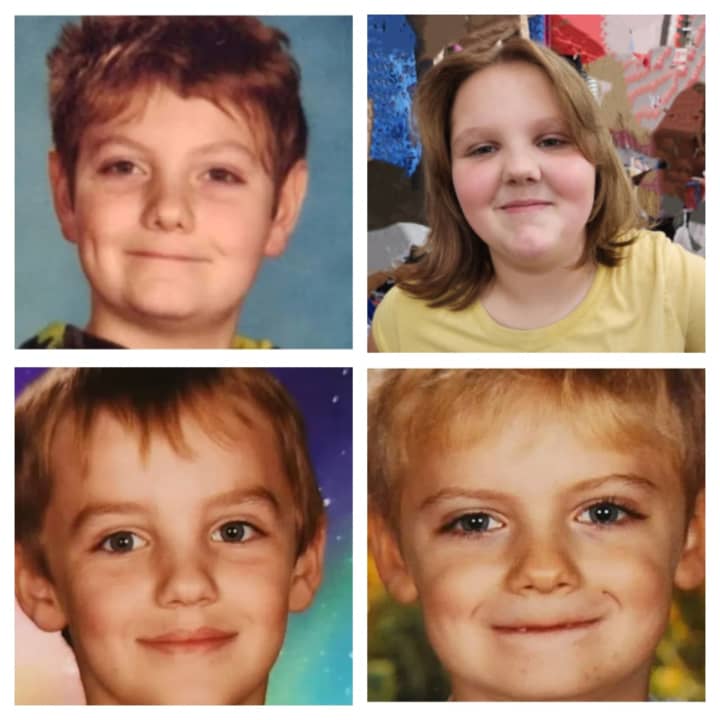 From left to right clockwise: Lukas,&nbsp;Genevieve,&nbsp;Benjamin, and Archie&nbsp;Koropatkin.&nbsp;