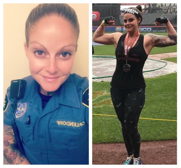 Wayne Police Officer Christie Ohlendorf, of Paramus, was voted North Jersey&#x27;s favorite fit cop.