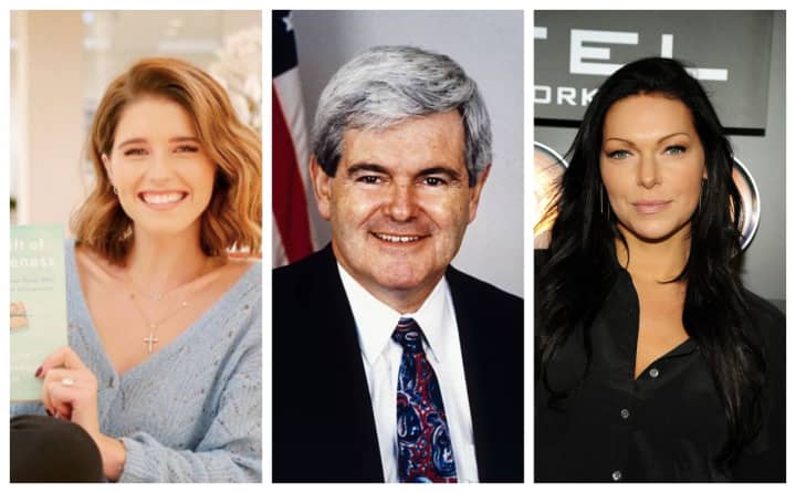 Katherine Schwarzenegger, Newt Gingrich and Laura Prepon (a Watchung native) will be at Bookends Bookstore this spring.