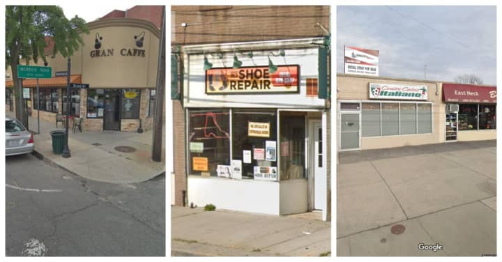 Three of the Long Island &#x27;fronts&#x27; allegedly used for gambling including Gran Caffe in Lynwood; Sal’s Shoe Repair in Merrick, and the Centro Calcio Italiano Club in West Babylon.