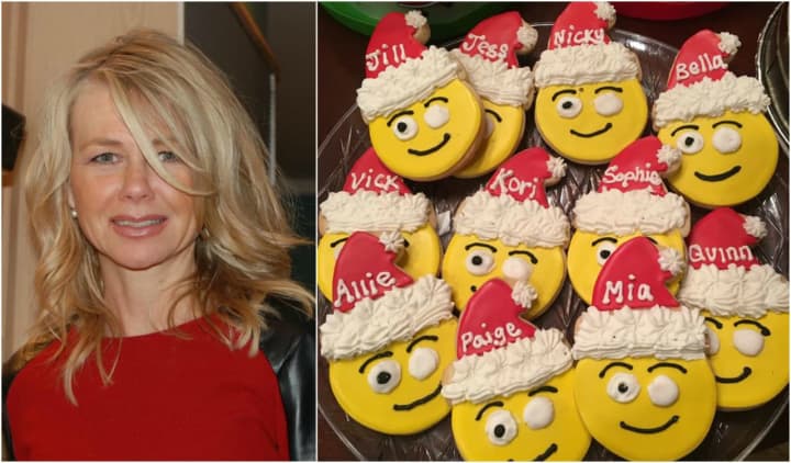 Michele Braun makes customized cookies in her new Waldwick storefront.