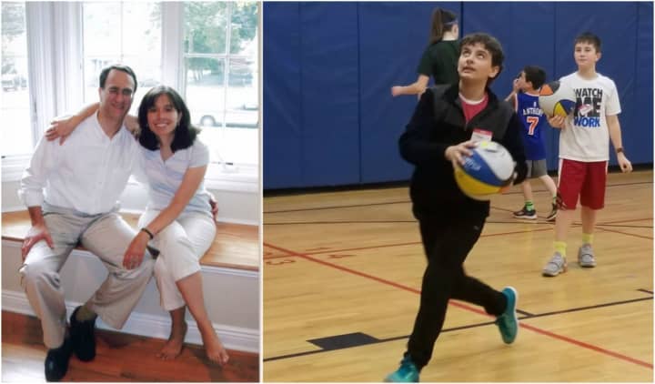Cliff and Teri Kirsch organized a five-week basketball clinic for local kids with special needs, led by Glen Rock High School student volunteers.