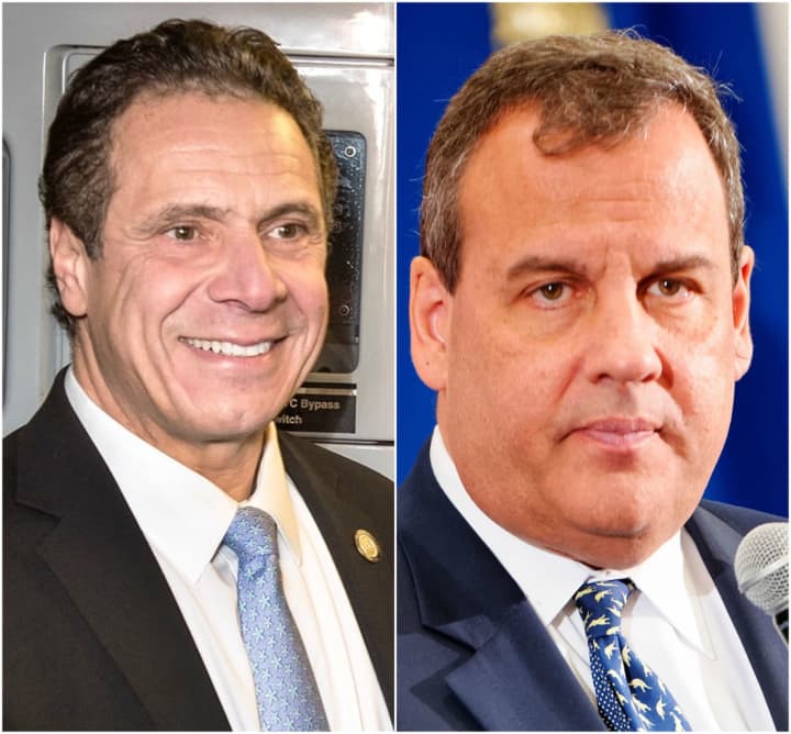 Governors Andrew Cuomo and Chris Christie.
