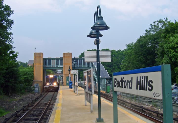 Get spooked at the Bedford Hills train station.