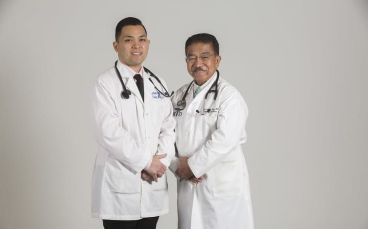 Father and son physicians Michael and Conrad Boja have joined Holy Name Medical Partners.