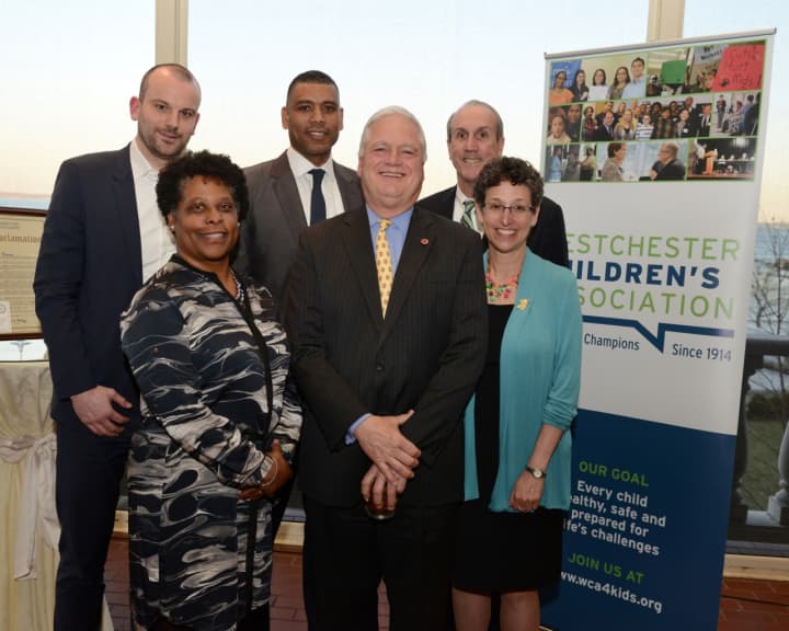 Members of the newly formed Westchester Companies for Kids, work to improve the lives of children in Westchester County.