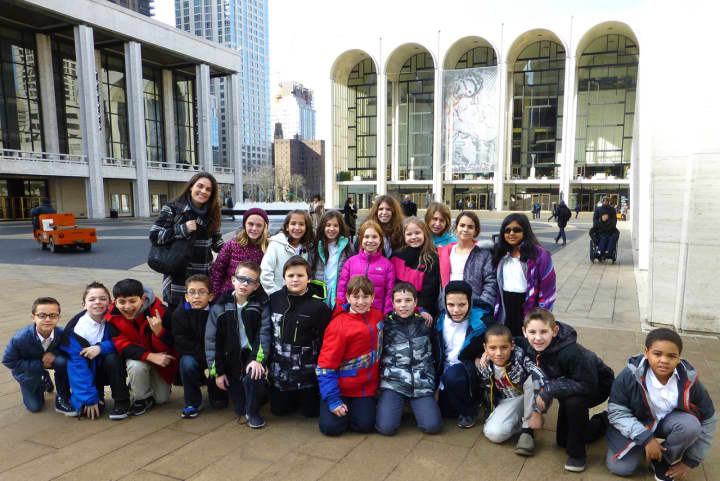 Cami Maffei&#x27;s class were among the lucky fourth graders given a chance to attend a show at Lincoln Center.