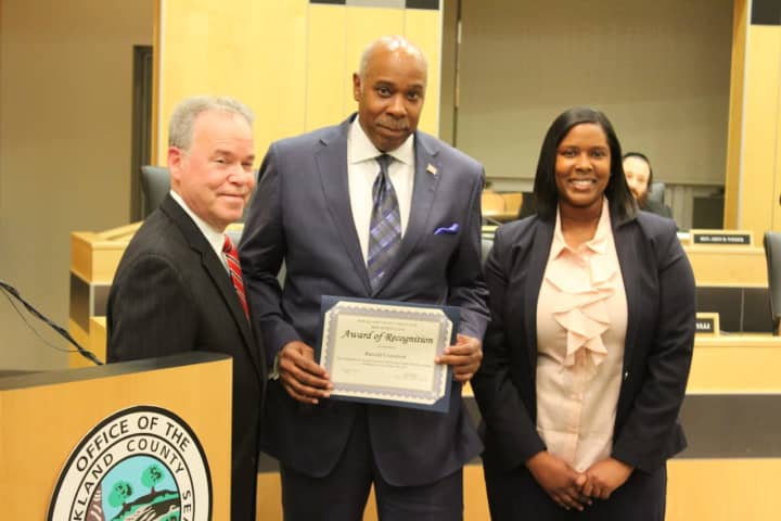 On Tuesday, County Executive Day recognized Russell Crawford, the Chief of Detectives at the Rockland District Attorney’s Office, for his extreme bravery and heroism under life-threatening conditions.