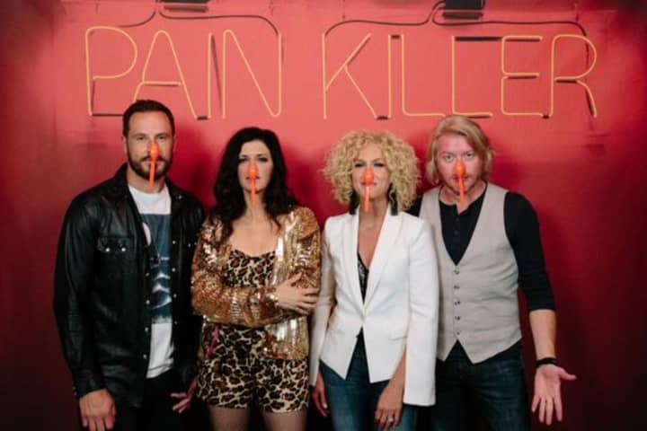 Little Big Town posted this photo on Twitter @littlebigtown to promote their new album and the upcoming event this Saturday.