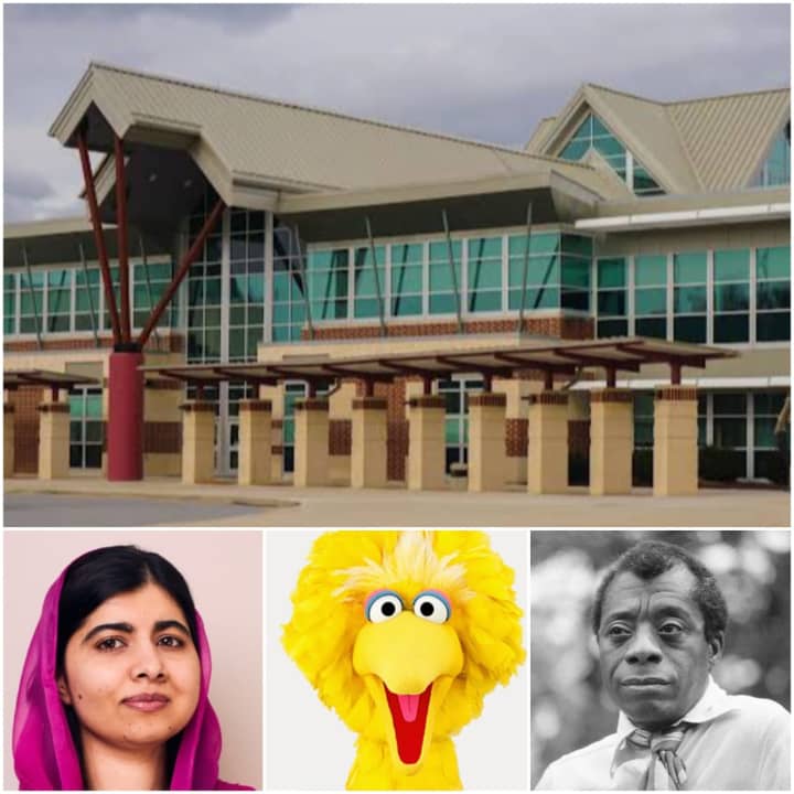 Central York High School, Malala Yousafzai, Big Bird, James Baldwin.