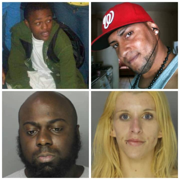 The victims, Leonard Quattlebaum (top left) and Nelbenson Sanchez (top right), and the suspects Jeremy Bailey (bottom left) and Brooke Bechtol (bottom right).