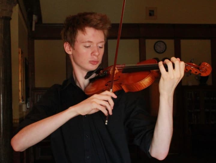 Stratford violinist Cameron Chase will be the first soloist in a new Fairfield concert series.