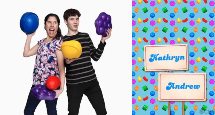 Kathryn Kitt and her son Andrew will be appearing on &quot;Candy Crush.&quot;