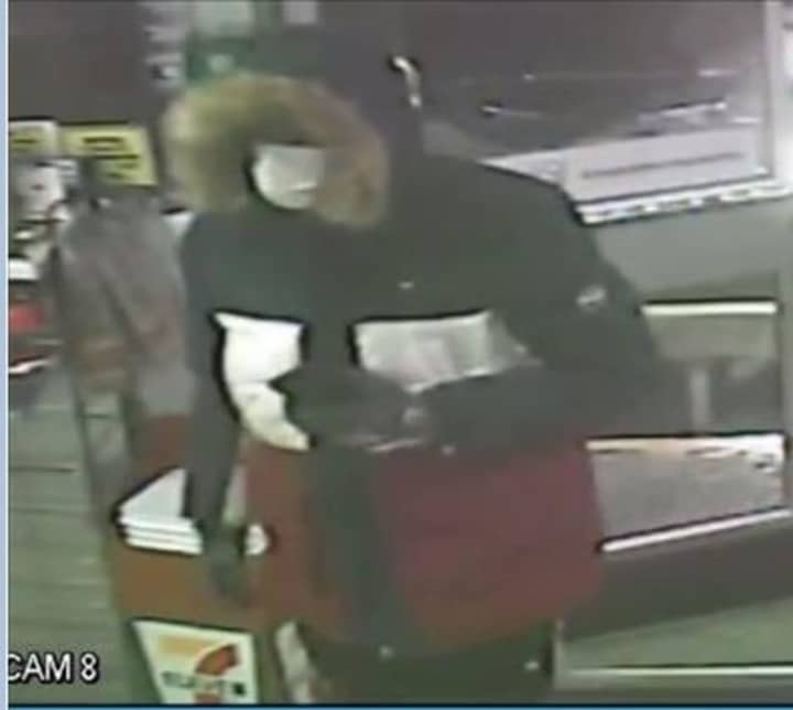 Seen him? Brick police released this photo of a robbery suspect.