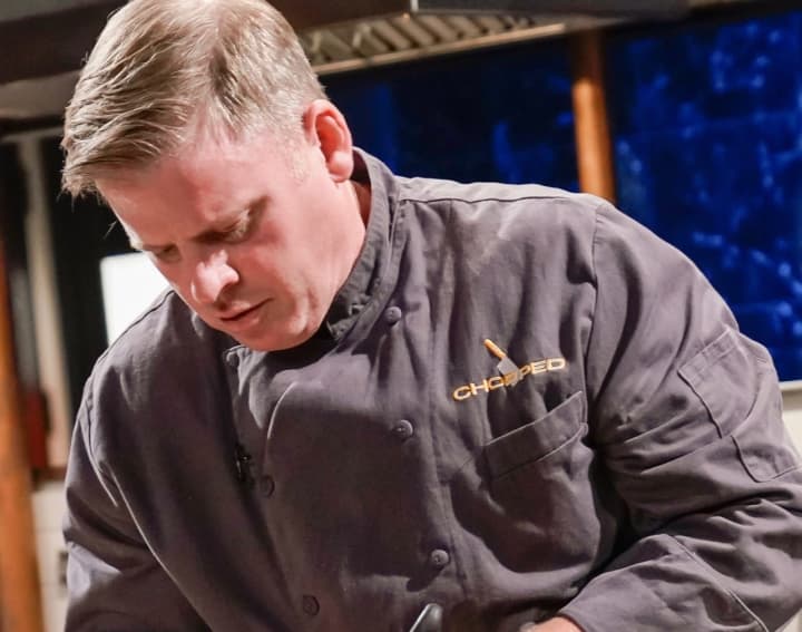 Chef Gregory Stott on Food Network&#x27;s &quot;Chopped&quot; airs Sept. 17.