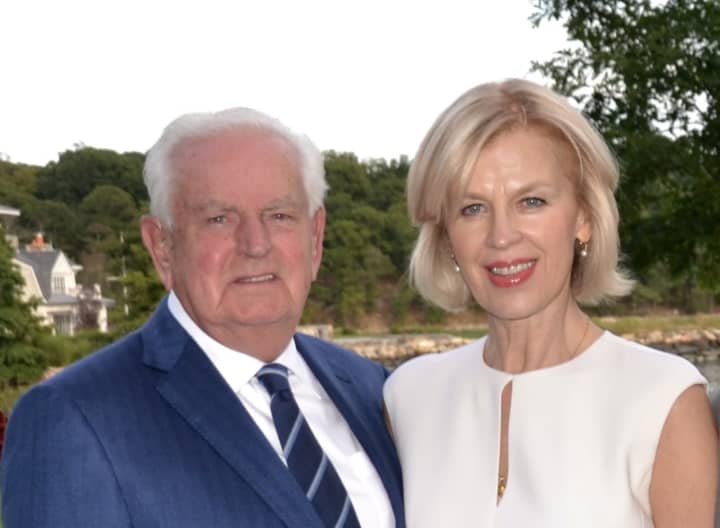 Christian and Eva Trefz have donated $1 million to the Westport Library Transformation Project.
