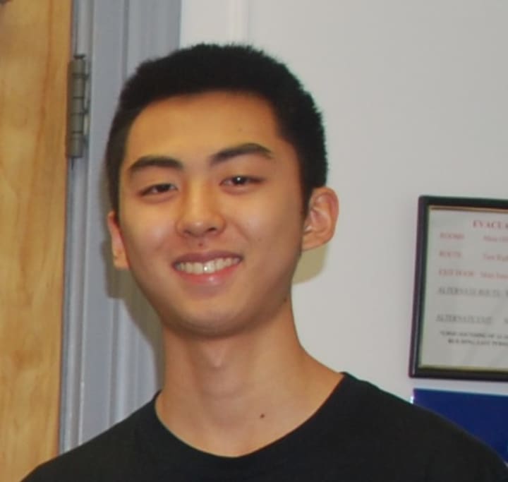 Jonathan Chung has been named a finalist in the Regeneron Science Talent Search competition.