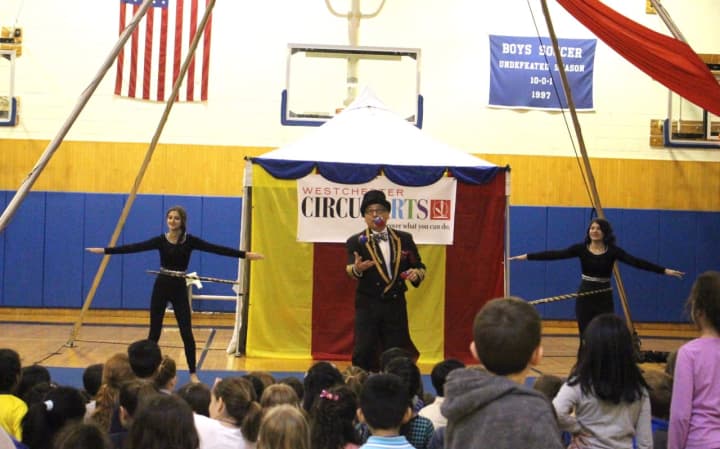 Pocantico Hills recently held a circus workshop