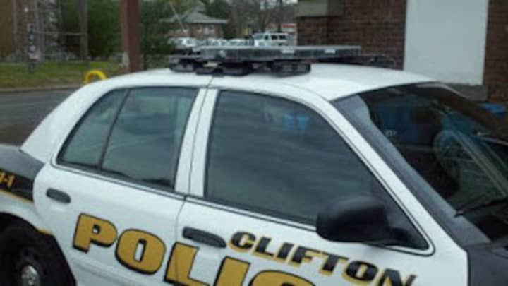 Clifton police said there were no injuries after assailants robbed two businesses at gunpoint Tuesday and Wednesday morning.