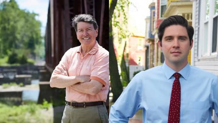 Rep. John Faso is being challenged by Gareth Rhodes.