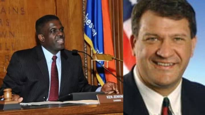 On the left, Ken Jenkins of Yonkers, who was appointed Deputy County Executive with his new boss, County Executive George Latimer, D-Rye. Some see Jenkins&#x27; appointment as Latimer being pulled more philosophically to the liberal left on issues.